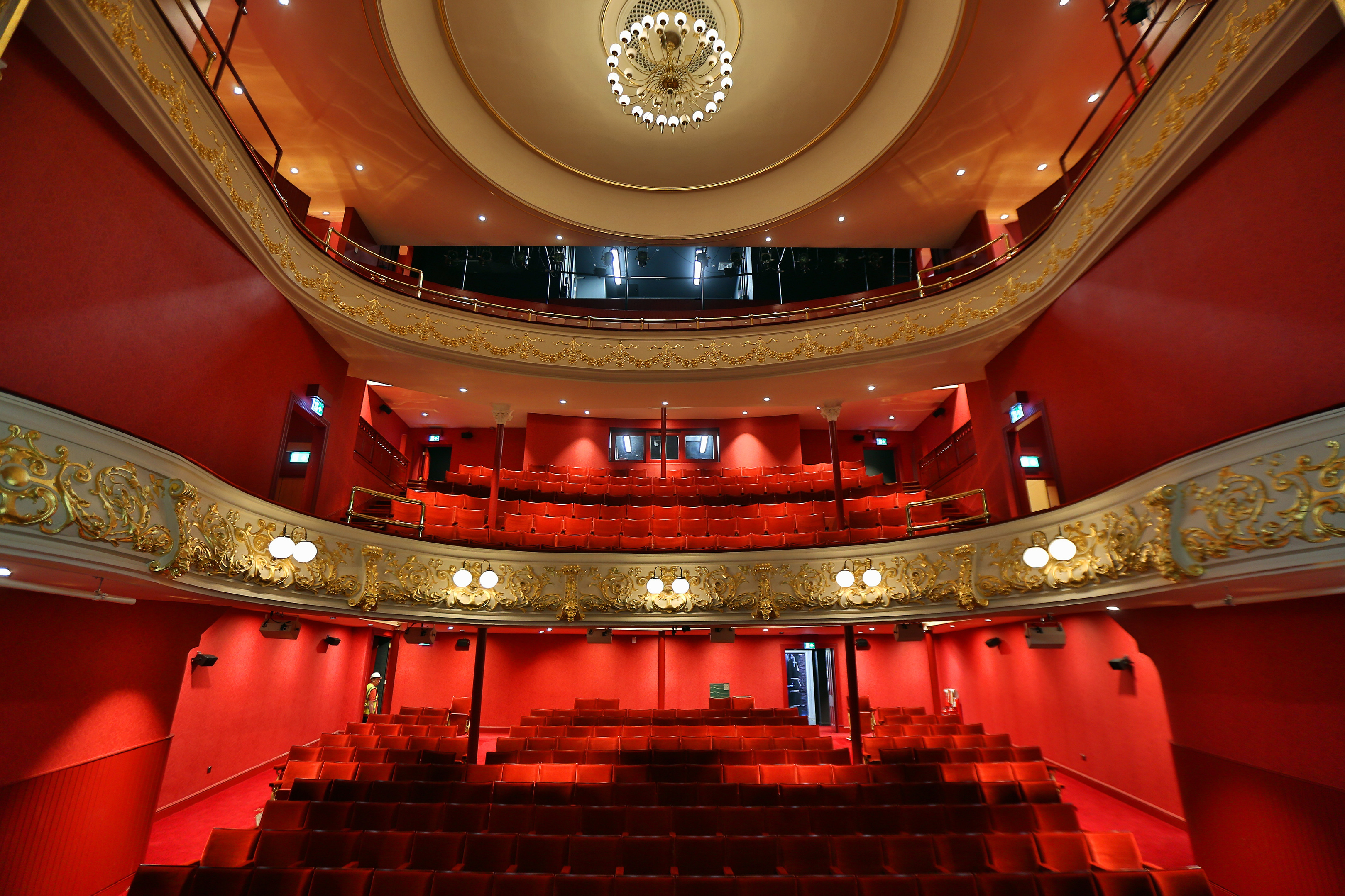 The fully restored auditorium at Perth Theatre