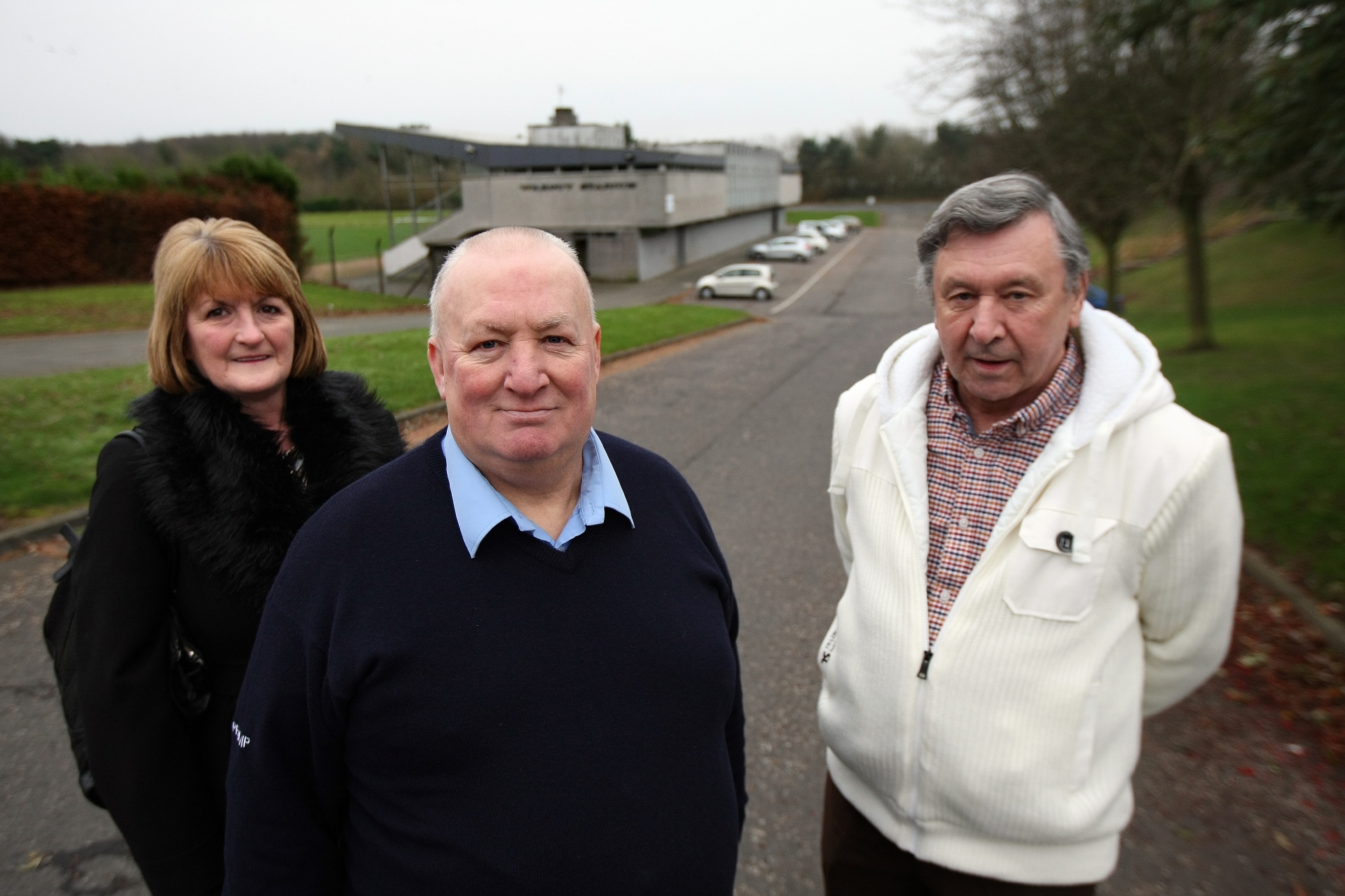 Picture shows SheIla Mitchell, from Auchmuty and Dovecot Tenants Association, Davie Nelson and Ian Robertson - Glenrothes Area Residents Federation (GARF).