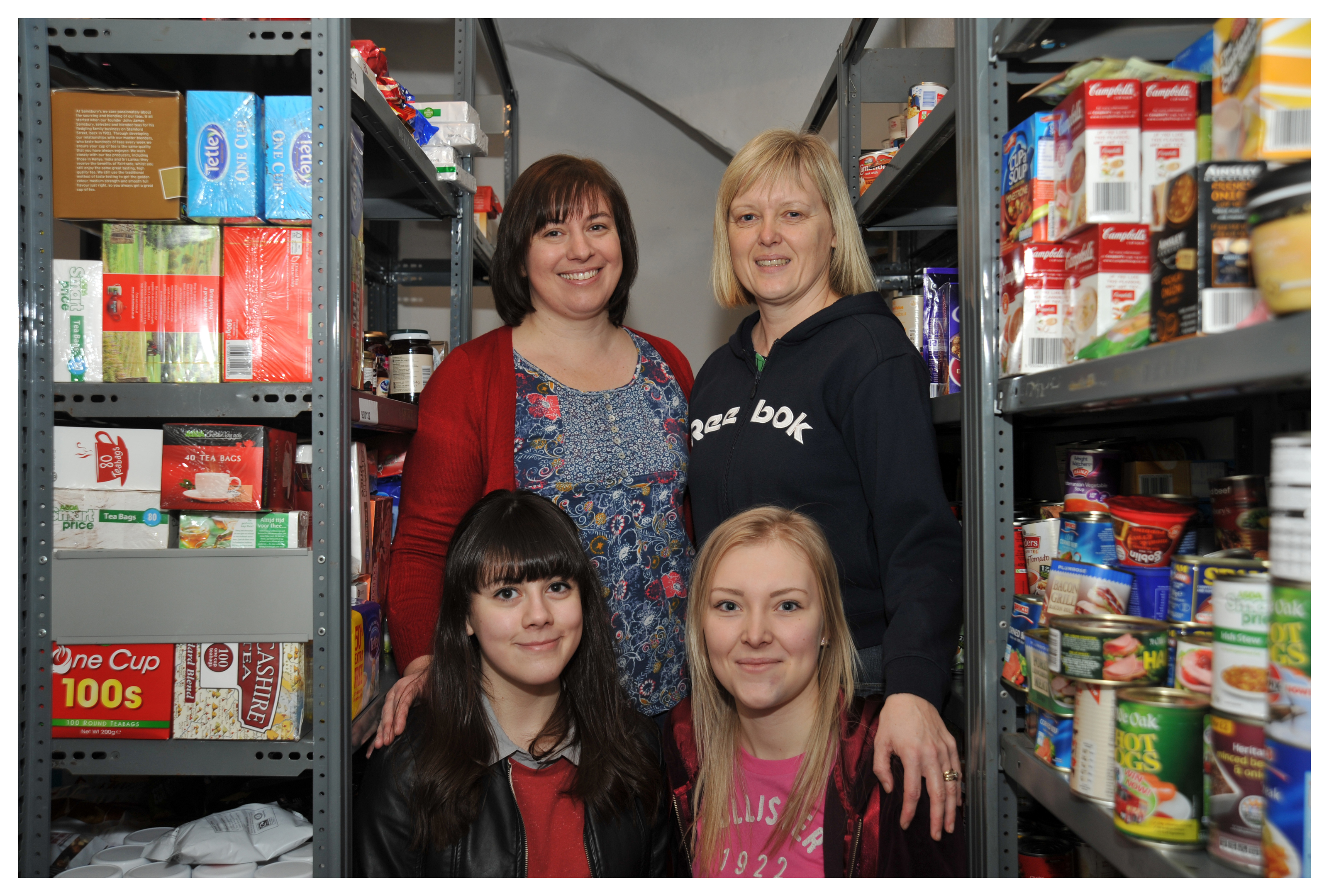 Volunteers at Kirkcaldy Foodbank just days before last Christmas - but this year could be an even busier one.