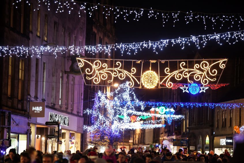 Kirkcaldy Christmas lights will be switched on on December 2.