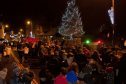 A previous Carnoustie Christmas lights switch-on..