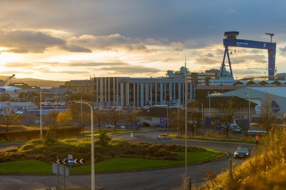 Babcock in Rosyth.