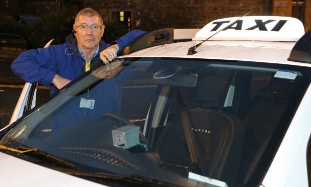 Dundee Taxi Association chairman Graeme Stephen.