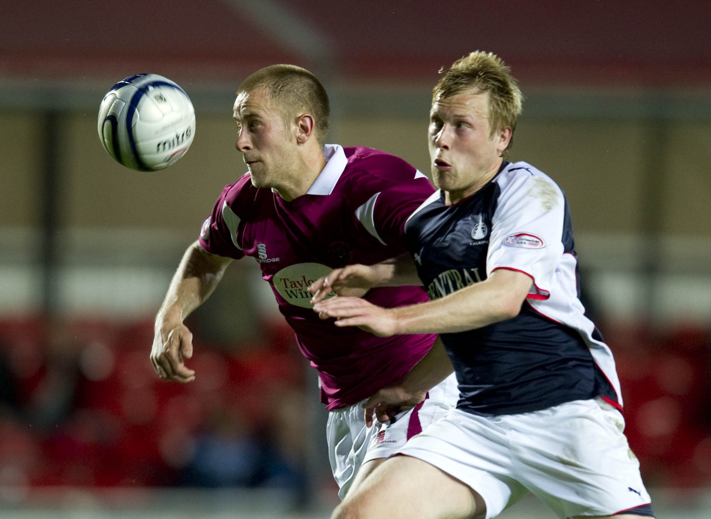 Scott Arfield was a Falkirk youth product.