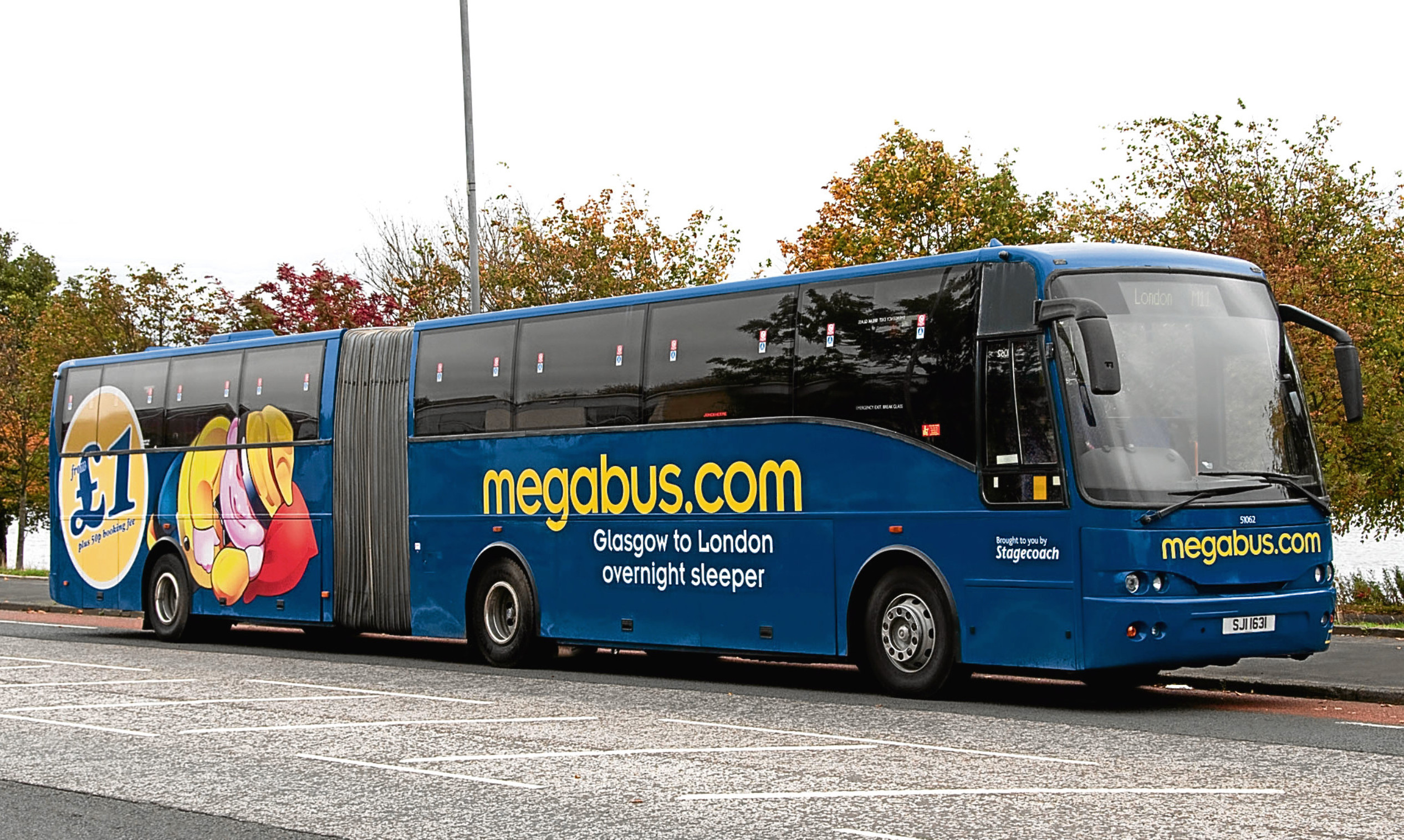 There has been a downturn in the UK intercity coach market which has affected Stagecoach-owned Megabus.