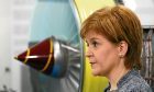 First Minister Nicola Sturgeon announces the new National Manufacturing Institute for Scotland during a visit to Rolls-Royce's plant at Inchinnan