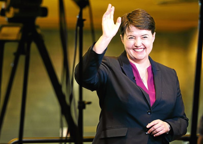 Scottish Conservative leader Ruth Davidson.