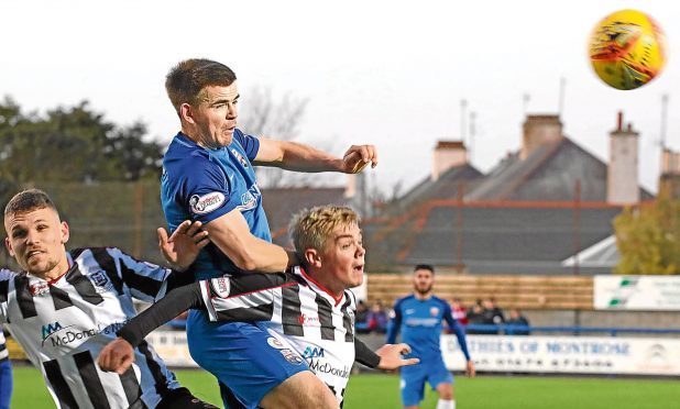 Jamie Redman clears for Montrose.