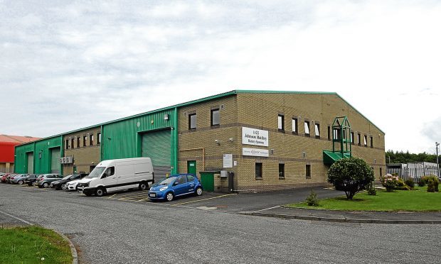 The former Johnson Matthey Battery Systems premises at Wester Gourdie Industrial Estate, Dundee.