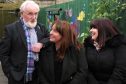 Pictured  l to r in Dundee - Archie Noone, Caroline Church (National Co-ordinator Scottish Dementia Working Group at Alzheimer Scotland) and Elaine Nixon (PR Manager Alzheimer Scotland), Alzheimer Scotland,