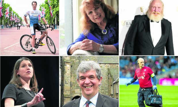 A few of the people who have been named in the 2017 New Years Honours list.