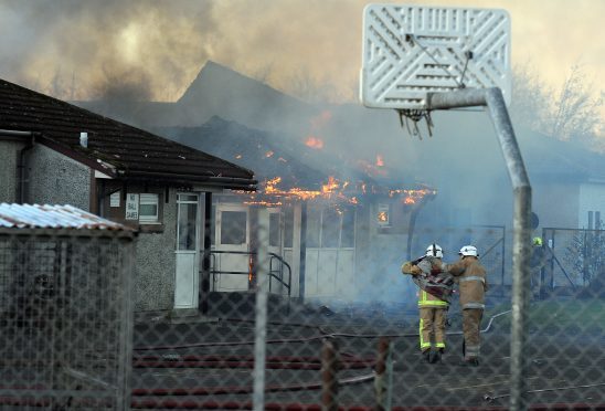 Pupils were safely evacuated from the school