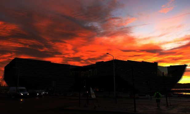 The V&A is the centrepiece of Dundee's new Waterfront area.