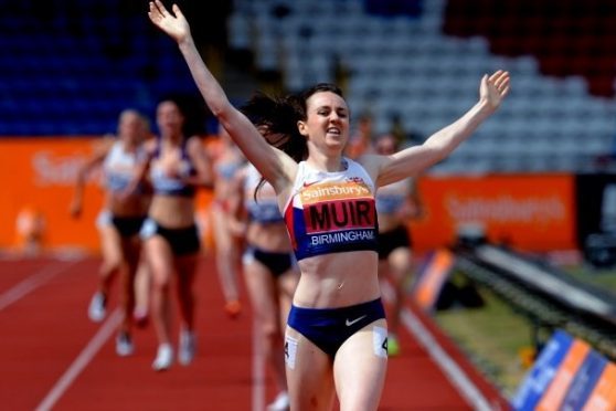 Laura Muir, a former winner of the Perth and Kinross Sports Person of the Year.