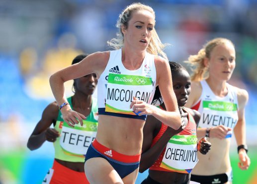 Eilish McColgan in action at the Rio Olympics