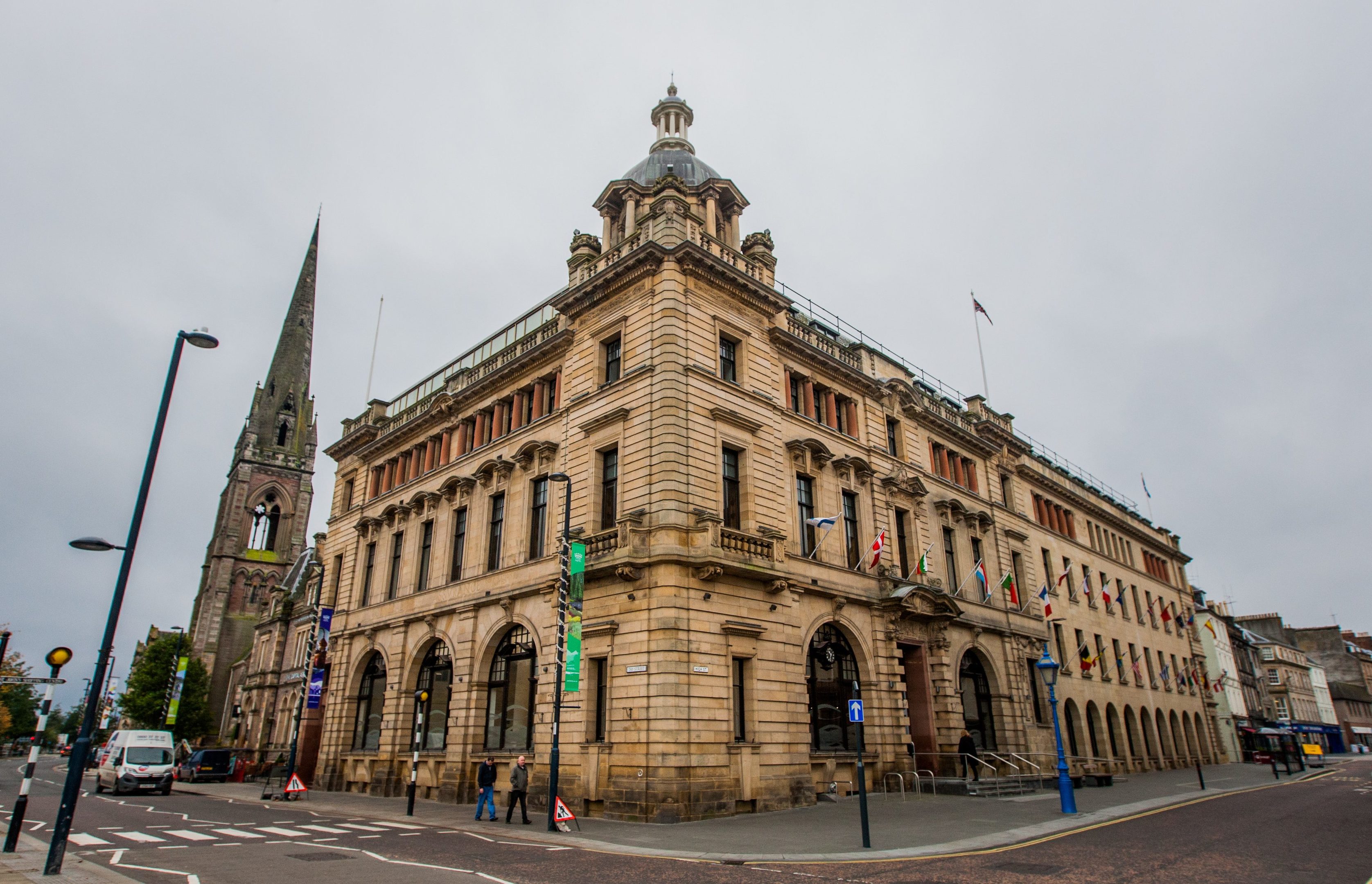 Perth and Kinross Council headquarters.