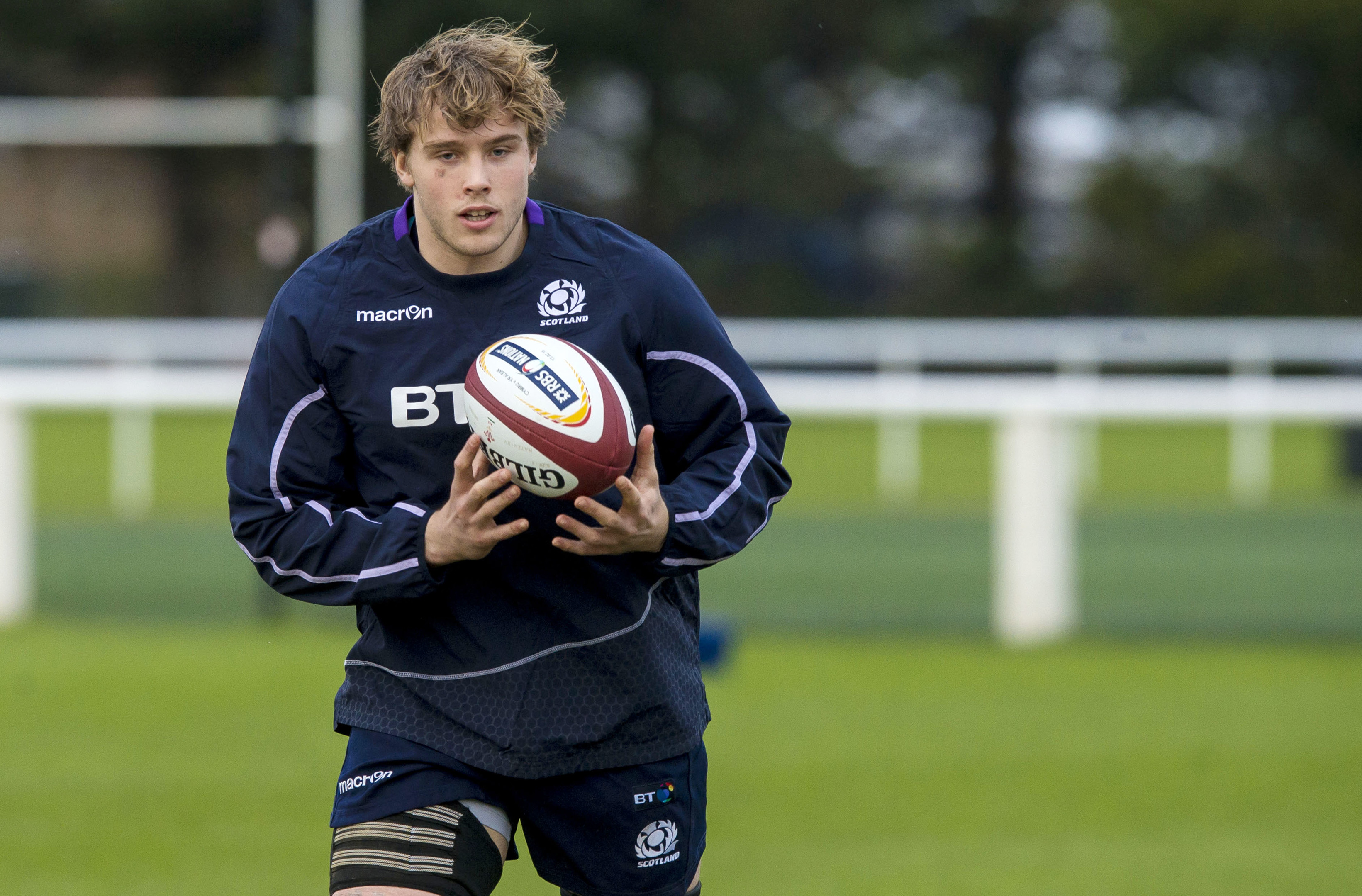 Jonny Gray has won 38 caps and played for Glasgow 79 times at just 23 years of age.