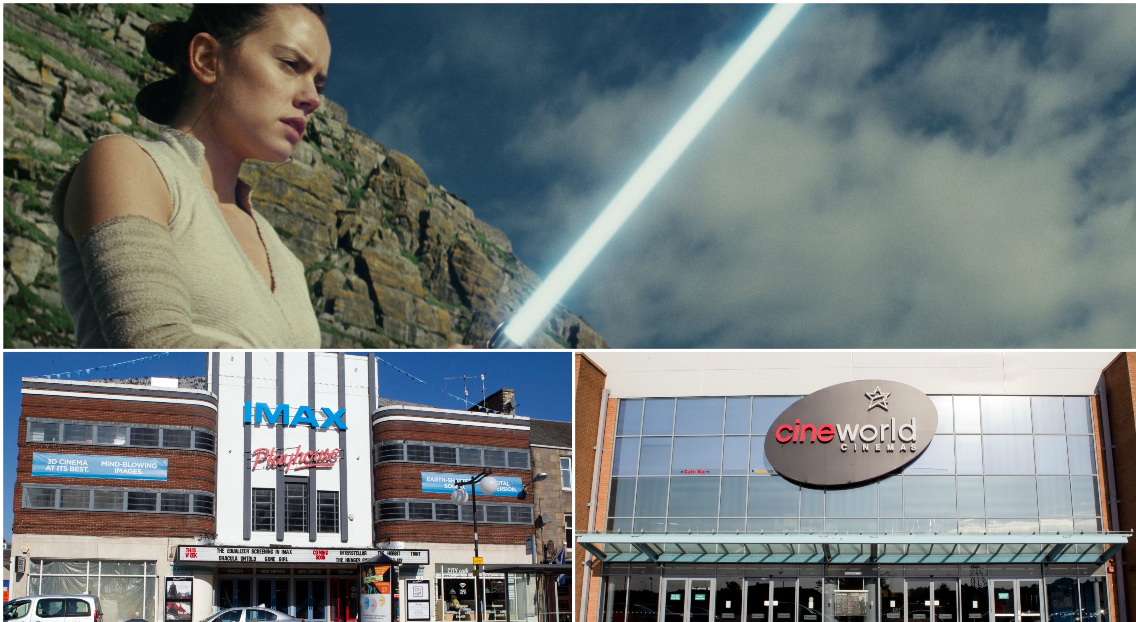 Star Wars: The Last Jedi is coming to screens across Tayside and Fife on Thursday.