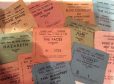 Caird Hall tickets from the 70s.