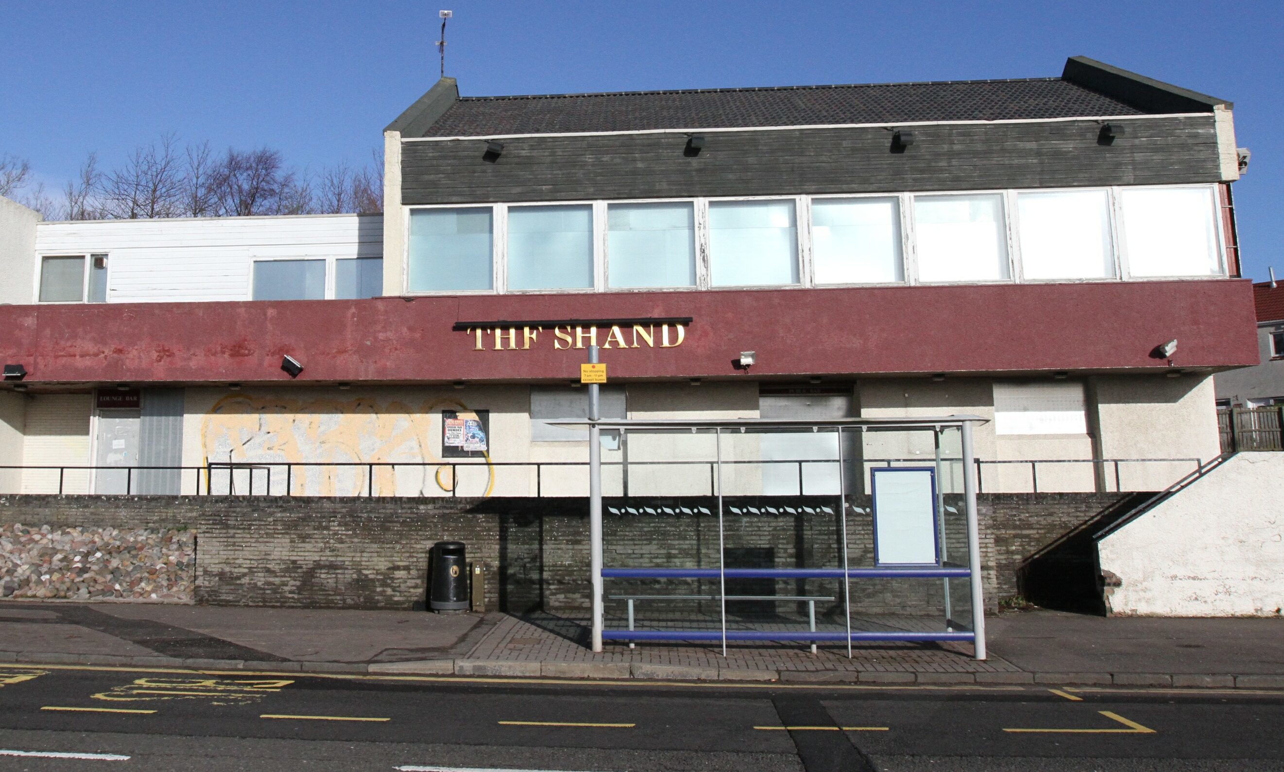 The former Jimmy Shand pub in Menzieshill.