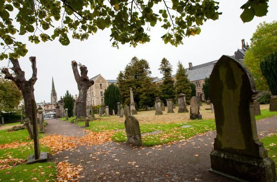 Greyfriars cemetery in Perth.