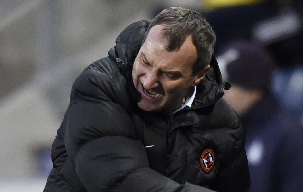 Csaba Laszlo is unlikely to remember his time at Dundee United with much affection.