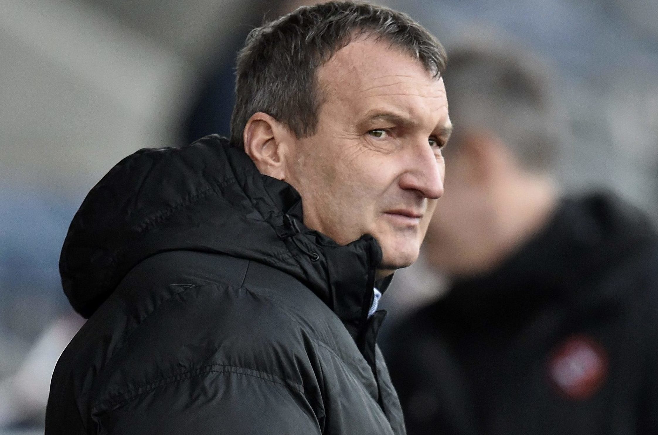 Csaba Laszlo was in no doubt that game should be cancelled.
