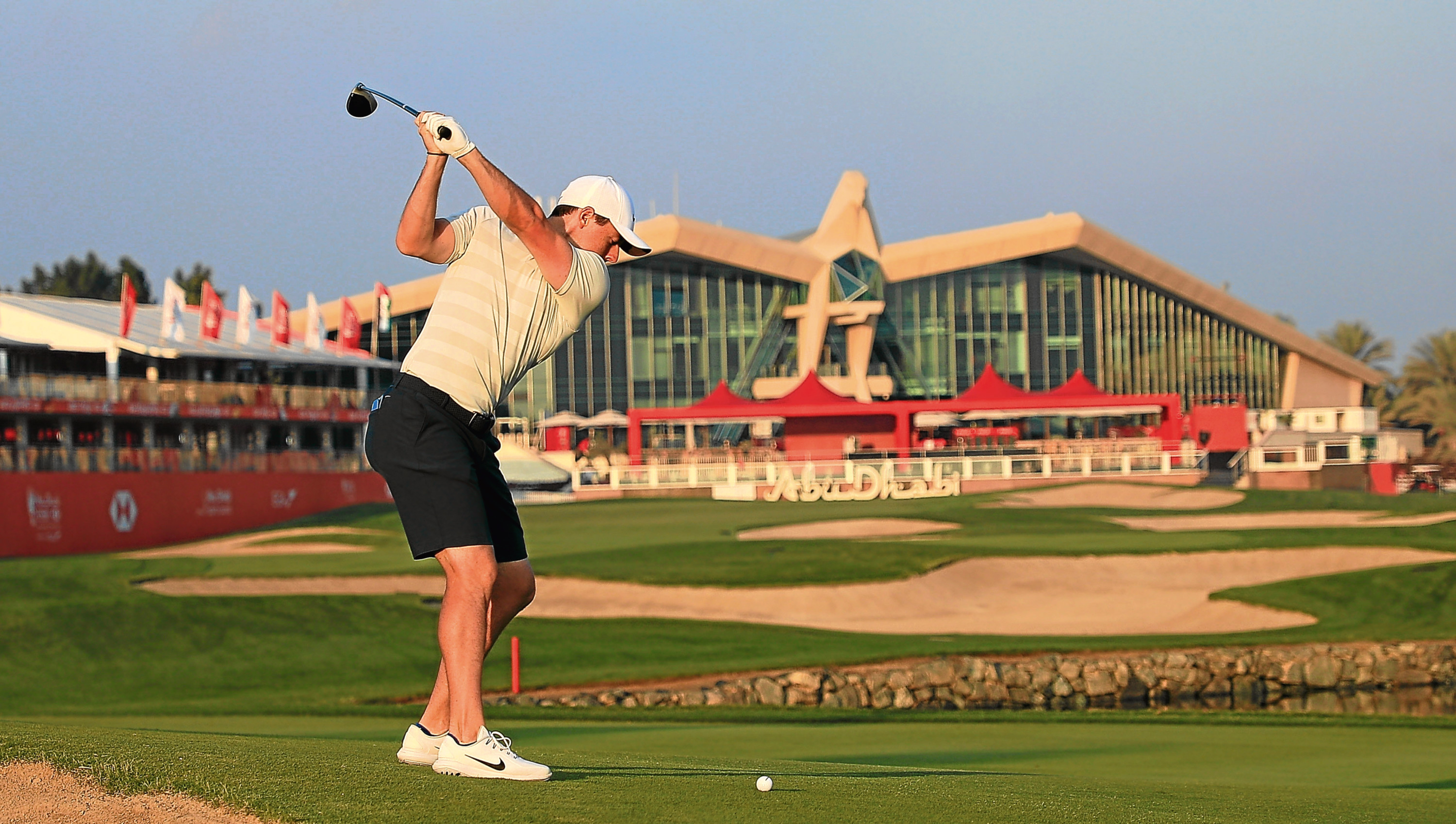 Rory McIlroy will make his season debut at Abu Dhai this week, where's he's spent much of the winter rehabbing.