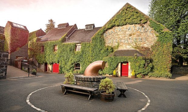 Blair Athol Distillery in Pitlochry was Diageo's busiest distillery visitor centre.