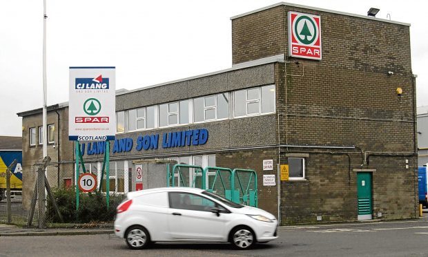 CJ Lang & Son's headquarters in Longtown Road, Dundee.