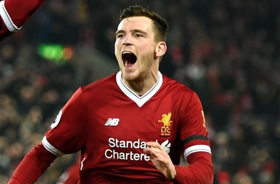 Liverpool's Andy Robertson.