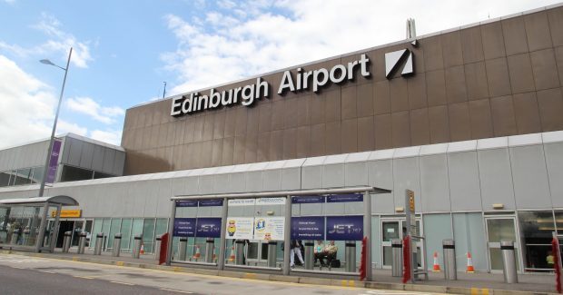 Edinburgh Airport.