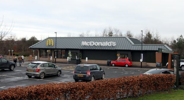 McDonalds at Broxden, Perth.
