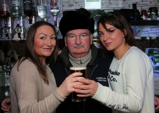 Simone Lavery, Stuart Lavery and Nicole Kay.  Picture: Wallace Ferrier.