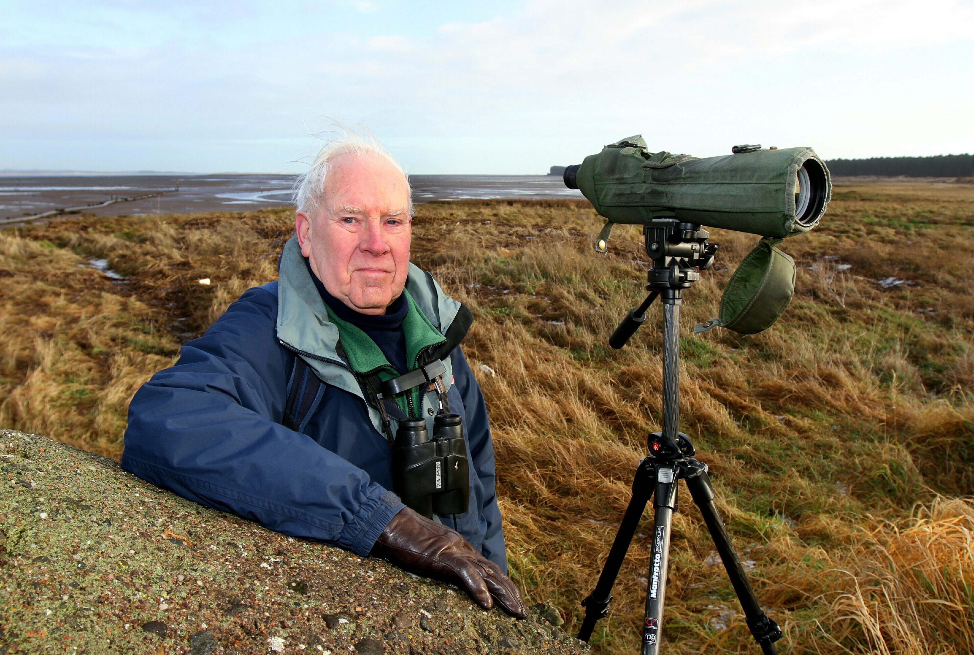 Ornithologist Norman Elkins