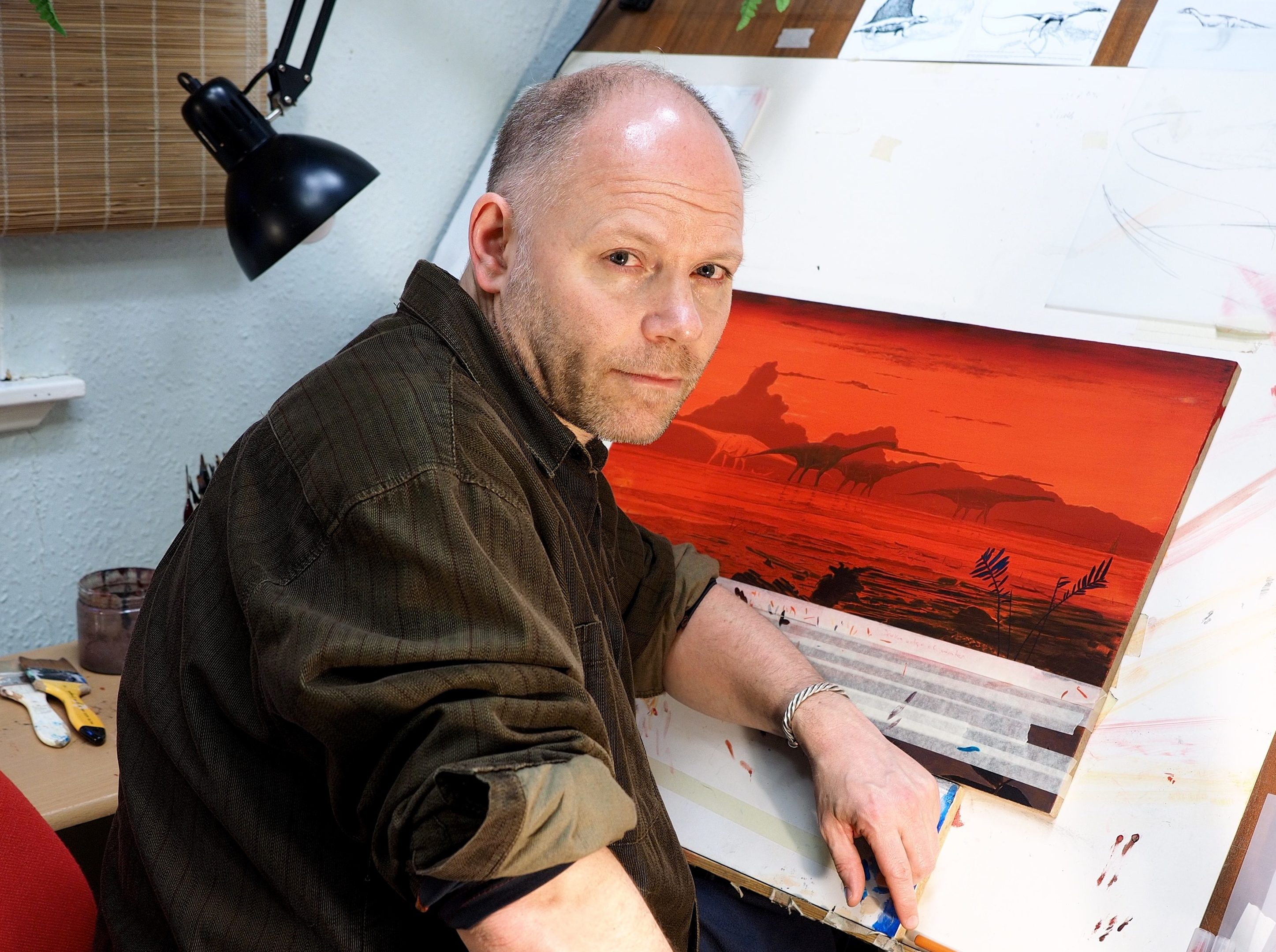 Illustrator Jon Hoad.