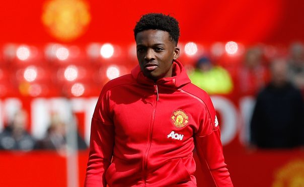 Manchester United's Matthew Willock.