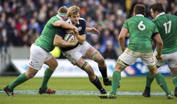 Richie Gray will miss the Six Nations opener against Wales and maybe more with a calf strain.