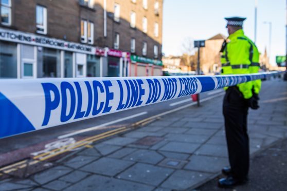 Police on Albert Street