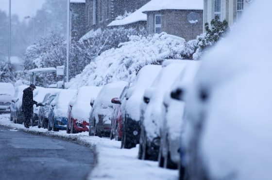 Locals were worried the man would be rough sleeping during some of the coldest weather in Fife for years.