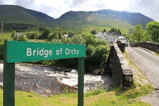 Mr Randall's body was found near Bridge of Orchy.