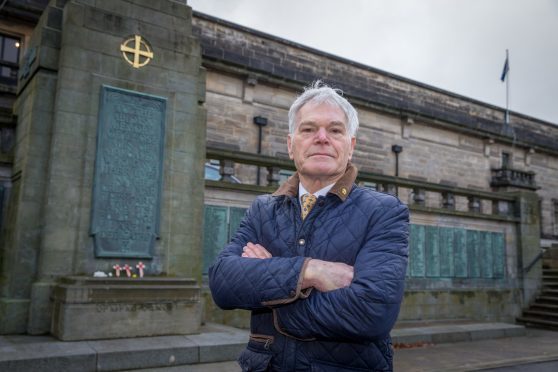 Fifes armed forces champion, Rod Cavanagh, has hit out at vandalism at Kirkcaldy war memorial.