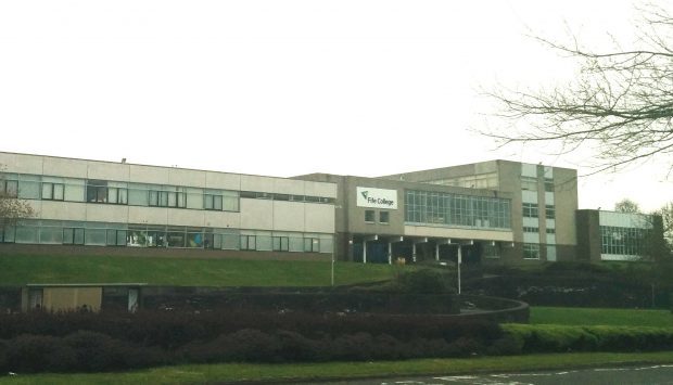 The existing campus in Dunfermline.