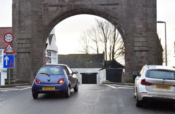 The Royal Arch at Fettercairn.