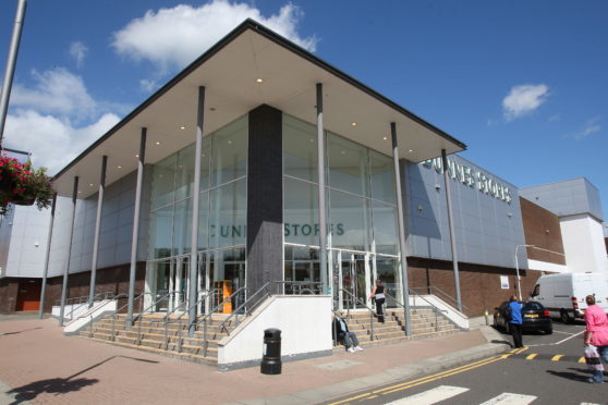 The Dunnes Stores in Glenrothes.