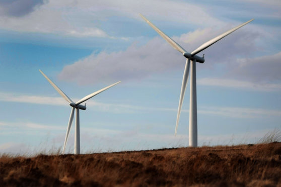 Drumderg wind farm which would be adjacent to the Green Burn development.