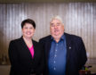 Councillor Ian Campbell with Ruth Davidson.