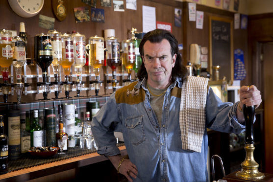 Gavin Mitchell, aka Boaby the Barman in Still Game took part in the initiative.
