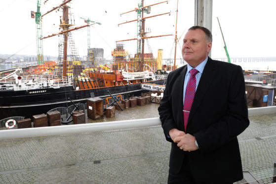 Mike Galloway, executive director of city development, has been one of the main figures behind the Dundee waterfront project.