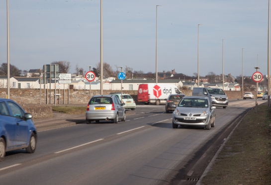 The Westway in Arbroath.